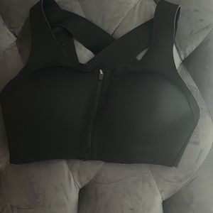 LuluLemon zip up elite bra
